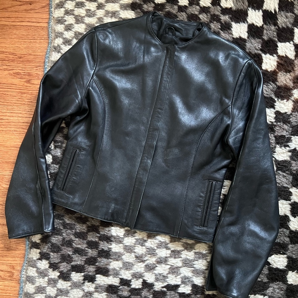 Firenze Black Leather Jacket